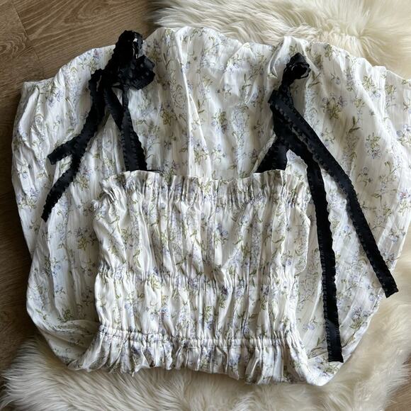 Brock Collection x H&M Floral Midi Dress - Picture 6 of 9